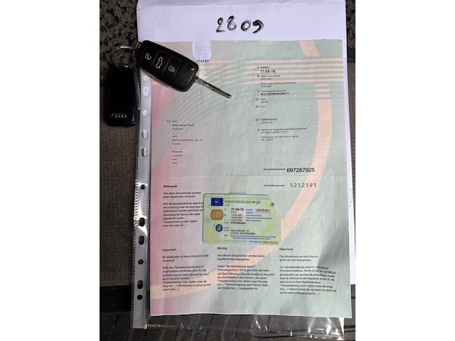 Personenwagen audi a3 (2007 / wau zzz 8p5 8a 046 171) - afbeelding 7 van  20