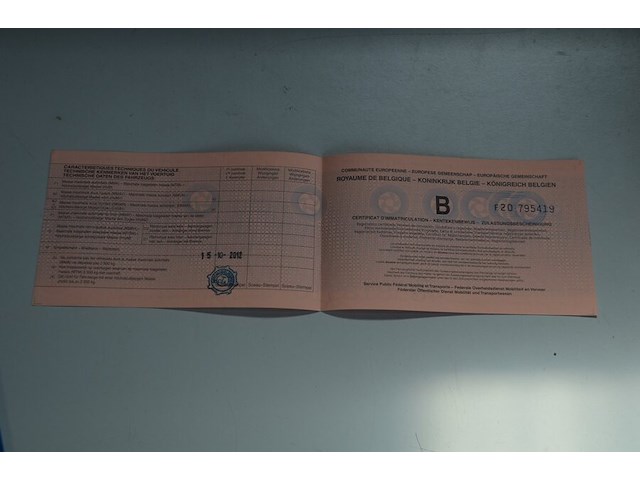 Personenwagen ford fiesta, chassisnummer: wf0bxxgajbva29125, bouwjaar: 29/10/1997 met inschrijvingsbewijs, gelijkvormigheidsattest, schouwingsbewijs (verlopen), 1 sleutel - afbeelding 10 van  30