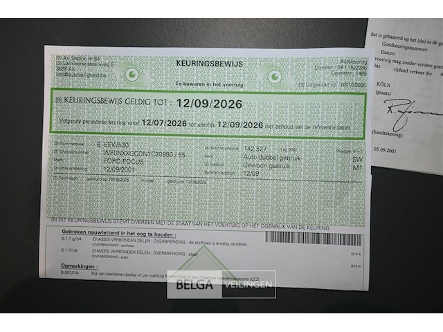 Personenwagen ford focus - afbeelding 3 van  19