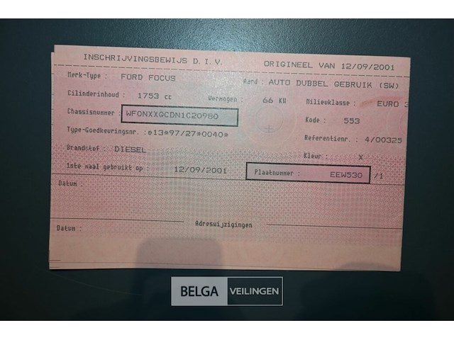 Personenwagen ford focus - afbeelding 18 van  19