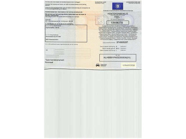 Personenwagen hyundai i20, type pbt, variant f5d101, versie m65az1, chassisnummer nlhbb51padz200536, bouwjaar 25-03-2013 (1 sleutel, boorddocumenten: inschrijvingsbewijs deel 1 en gelijkvormigheidsattest) (veel schade aan carosserie, band plat, voertuig s - afbeelding 21 van  36