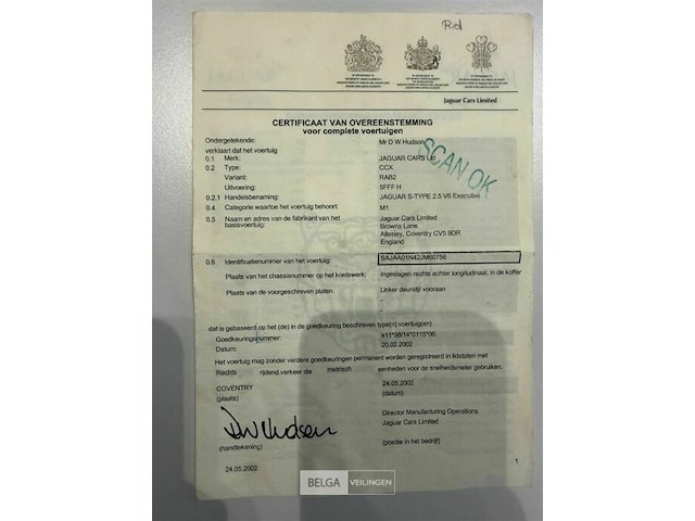 Personenwagen jaguar type ccx - afbeelding 26 van  35