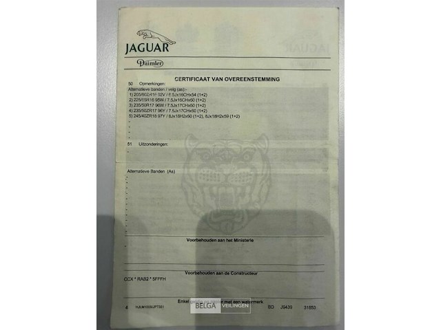 Personenwagen jaguar type ccx - afbeelding 29 van  35