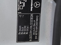 Personenwagen mercedes c180, type 203cl, variant r846k0, versie lhaaa402, ch.nr. wdb2037461a65287, bouwjaar 03-05-2004 (sleutel, alle boorddocumenten) (1) - afbeelding 18 van  40