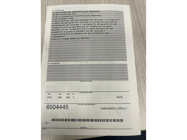 Personenwagen mercedes c180, type 203cl, variant r846k0, versie lhaaa402, ch.nr. wdb2037461a65287, bouwjaar 03-05-2004 (sleutel, alle boorddocumenten) (1) - afbeelding 27 van  40