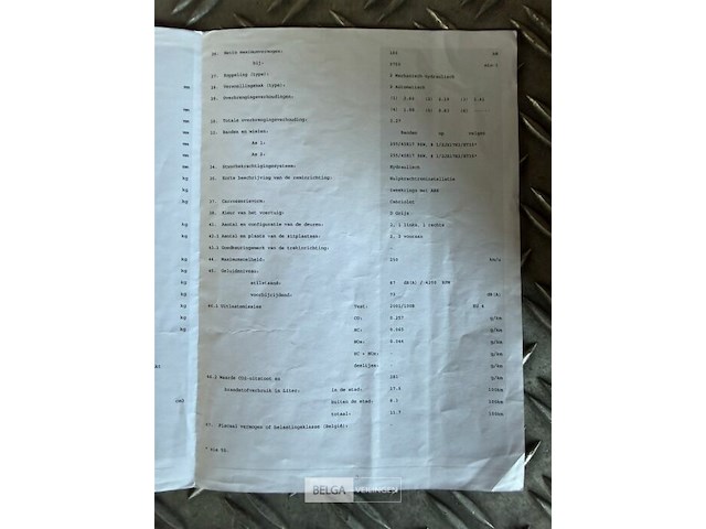 Personenwagen mercedes sl350 cabrio - afbeelding 18 van  30