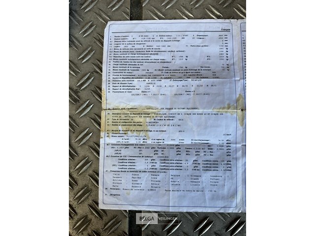 Personenwagen peugeot 607 - afbeelding 13 van  30