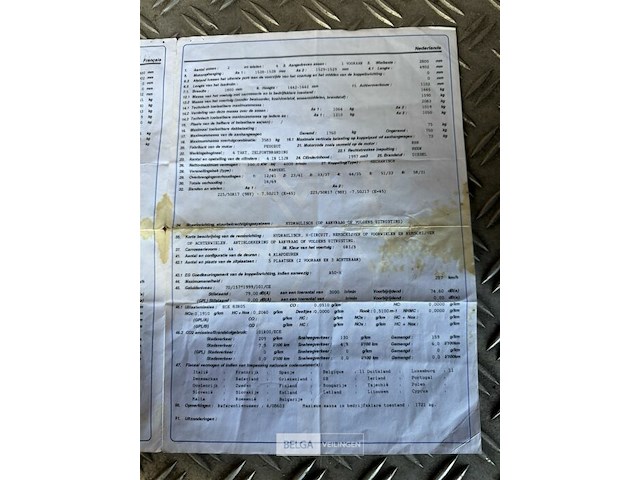 Personenwagen peugeot 607 - afbeelding 14 van  30