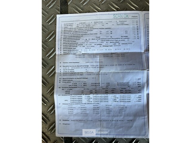 Personenwagen peugeot 607 - afbeelding 3 van  20