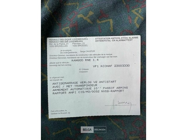 Personenwagen renault kangoo - afbeelding 4 van  29