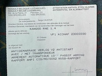 Personenwagen renault kangoo - afbeelding 4 van  29