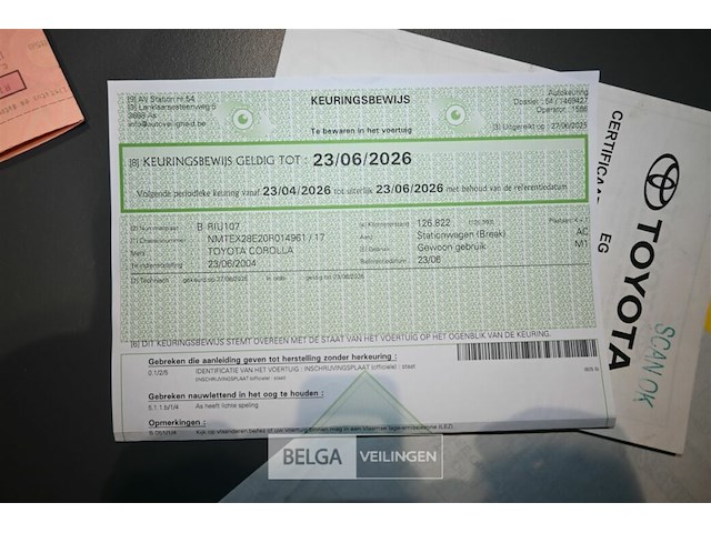 Personenwagen toyota corolla - afbeelding 17 van  17