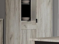 Peru vitrinekast 100 cm - afbeelding 1 van  2