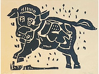 Peter alma - houtsnede - vanaf 1 euro - afbeelding 1 van  4