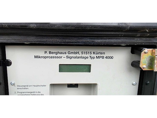 Peter berghaus - mpb4000 - 2x verkeerslicht - afbeelding 2 van  3