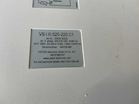 Peter electronic versistart i iii vs i iii 525-220 c1 frequentieregelaar - afbeelding 4 van  8