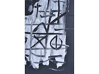 Peter klashorst - portret vii - acryl op zeildoek - 90x80 cm - 2007 - afbeelding 1 van  1