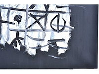 Peter klashorst - portret vii - acryl op zeildoek - 90x80 cm - 2007 - afbeelding 4 van  10