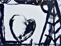 Peter otto - zeefdruk - ingelijst - afbeelding 4 van  5