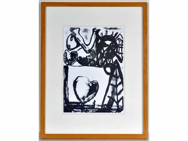 Peter otto - zeefdruk - ingelijst - afbeelding 1 van  6