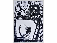 Peter otto - zeefdruk - ingelijst - afbeelding 2 van  6