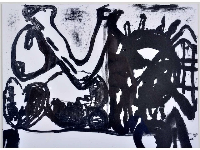 Peter otto - zeefdruk - ingelijst - afbeelding 4 van  6
