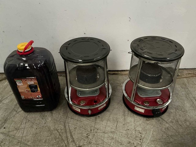 Petrolium lampen (2x) - afbeelding 1 van  5