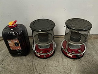 Petrolium lampen (2x) - afbeelding 1 van  5
