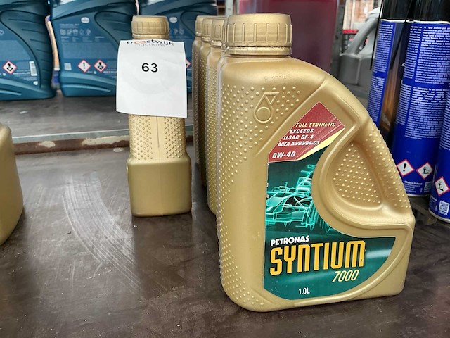 Petronas syntium 7000,inhoud 6 liter 0w40 vol synthetische motorolie - afbeelding 1 van  1