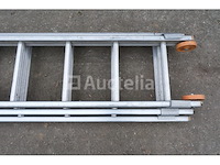 Petry 3x16 aluminium drievoudige ladder - afbeelding 1 van  8