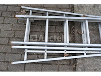 Petry 3x16 aluminium drievoudige ladder - afbeelding 2 van  8