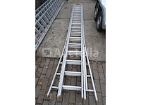 Petry 3x16 aluminium drievoudige ladder - afbeelding 7 van  8