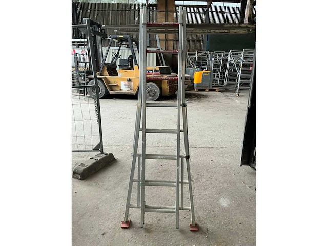 Petry rlv 2x8 schuifladder - afbeelding 1 van  3