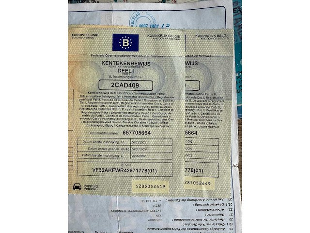 Peugeot - 2003 - 206 - personenauto - afbeelding 20 van  28