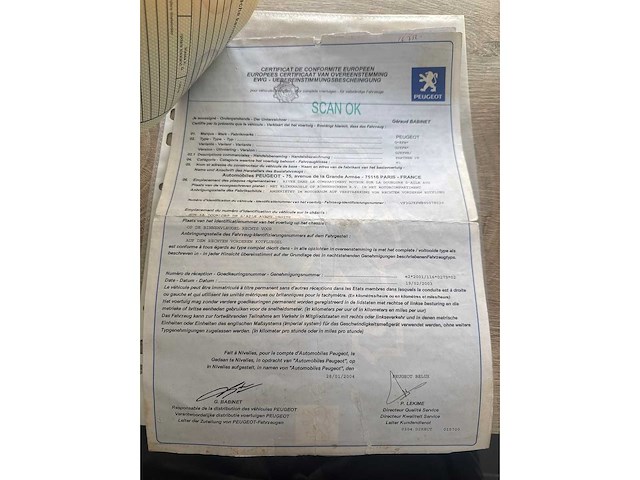 Peugeot - 2004 - partner - personen - personenauto - afbeelding 17 van  18