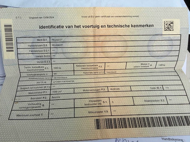 Peugeot - 2007 - 207 - 207 - personenauto - afbeelding 6 van  17