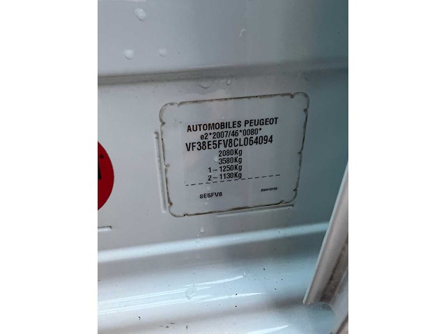 Peugeot - 2012 - 508 - personenauto - afbeelding 8 van  23