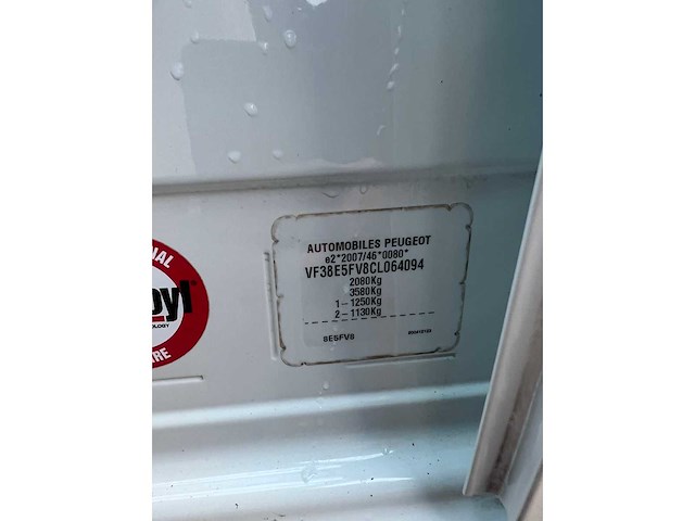 Peugeot - 2012 - 508 - personenauto - afbeelding 17 van  23