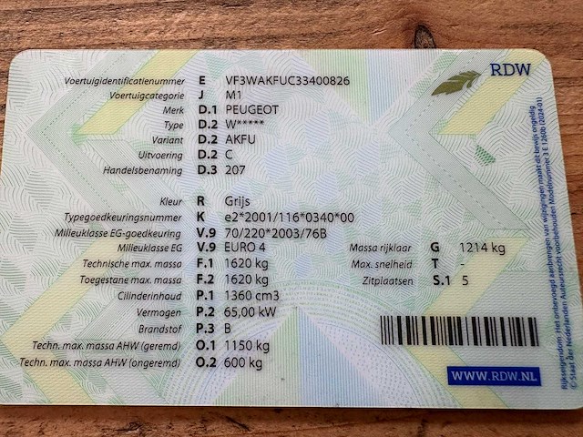 Peugeot - 207 - 1.4-16v x-line - car - 2006 - afbeelding 8 van  8