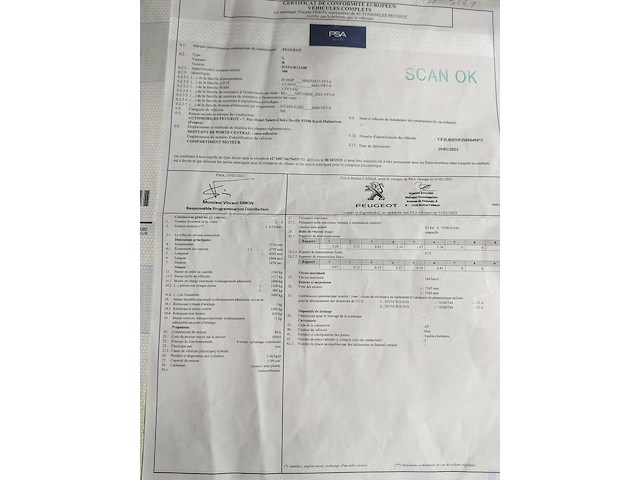 Peugeot - 308 sw - 2021 - stijl - auto 1 volledige eigenaar behalve leer - afbeelding 33 van  43