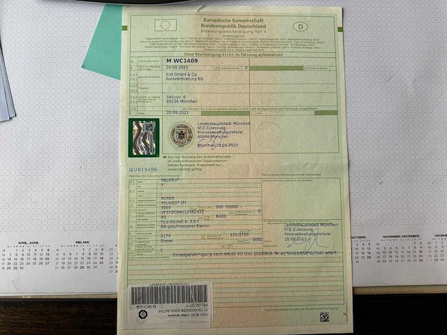 Peugeot - boxer - y - van - afbeelding 11 van  19