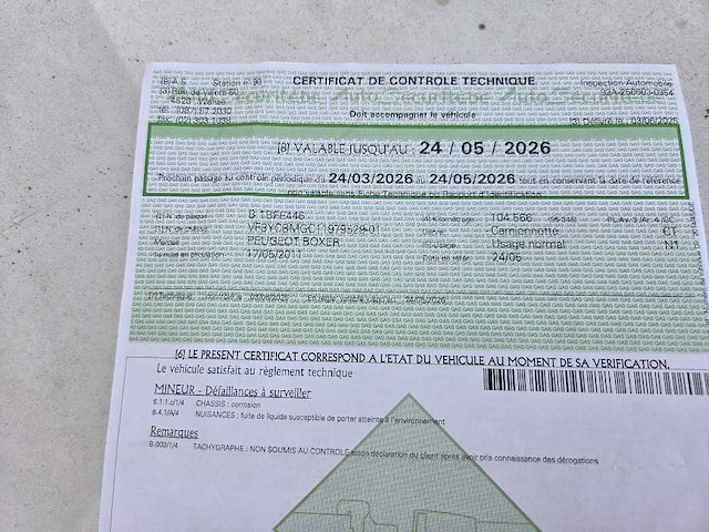 Peugeot - boxer 2.2 hdi diesel - bedrijfswagen - afbeelding 9 van  17