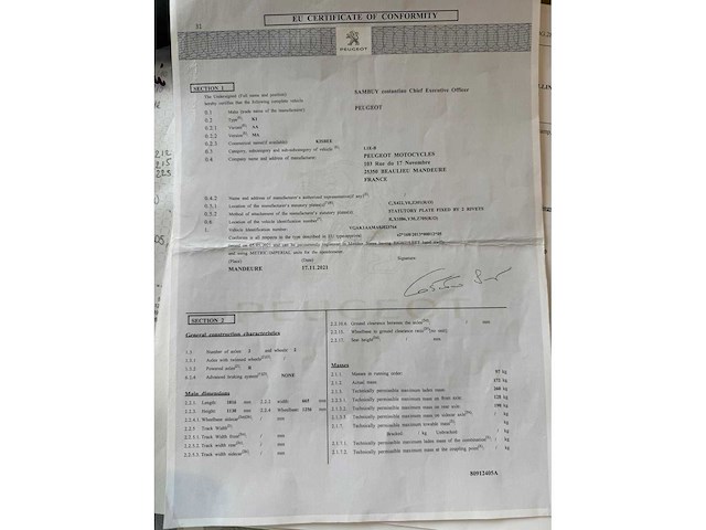 Peugeot - kisbee - k1 - light mopeds & light motorised scooters - afbeelding 7 van  7
