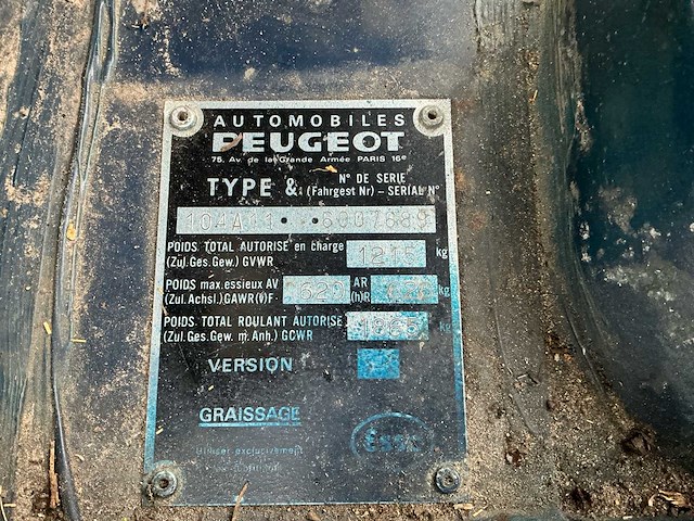 Peugeot 104gr oldtimer - afbeelding 15 van  38