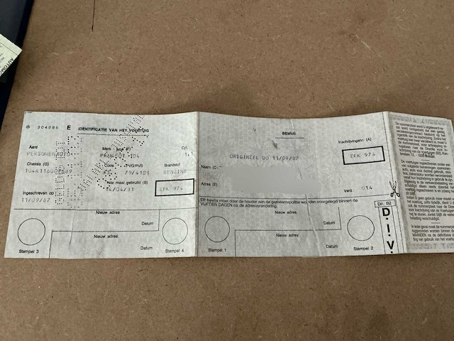 Peugeot 104gr oldtimer - afbeelding 28 van  38