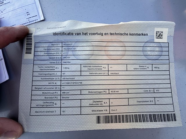 Peugeot 107 - afbeelding 8 van  20