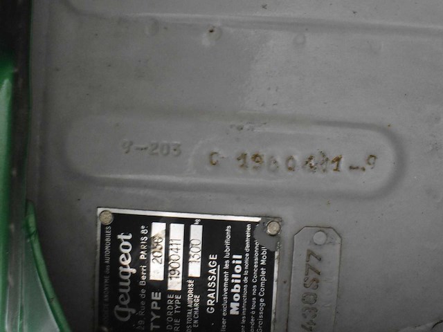 Peugeot 203 - afbeelding 25 van  36