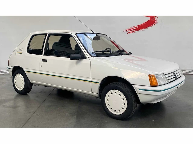 Peugeot 205 groene 1.4 vintage auto's > 15 - afbeelding 29 van  31