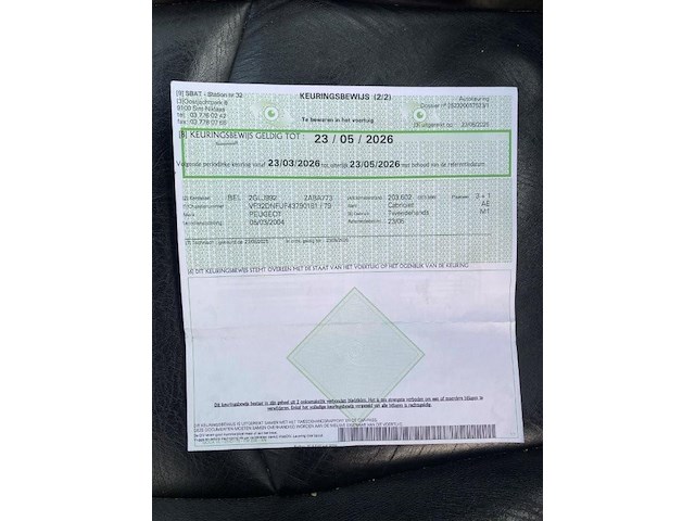 Peugeot 206 cc - afbeelding 13 van  18