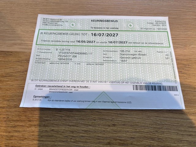 Peugeot 206 sw; 2005 - afbeelding 35 van  44